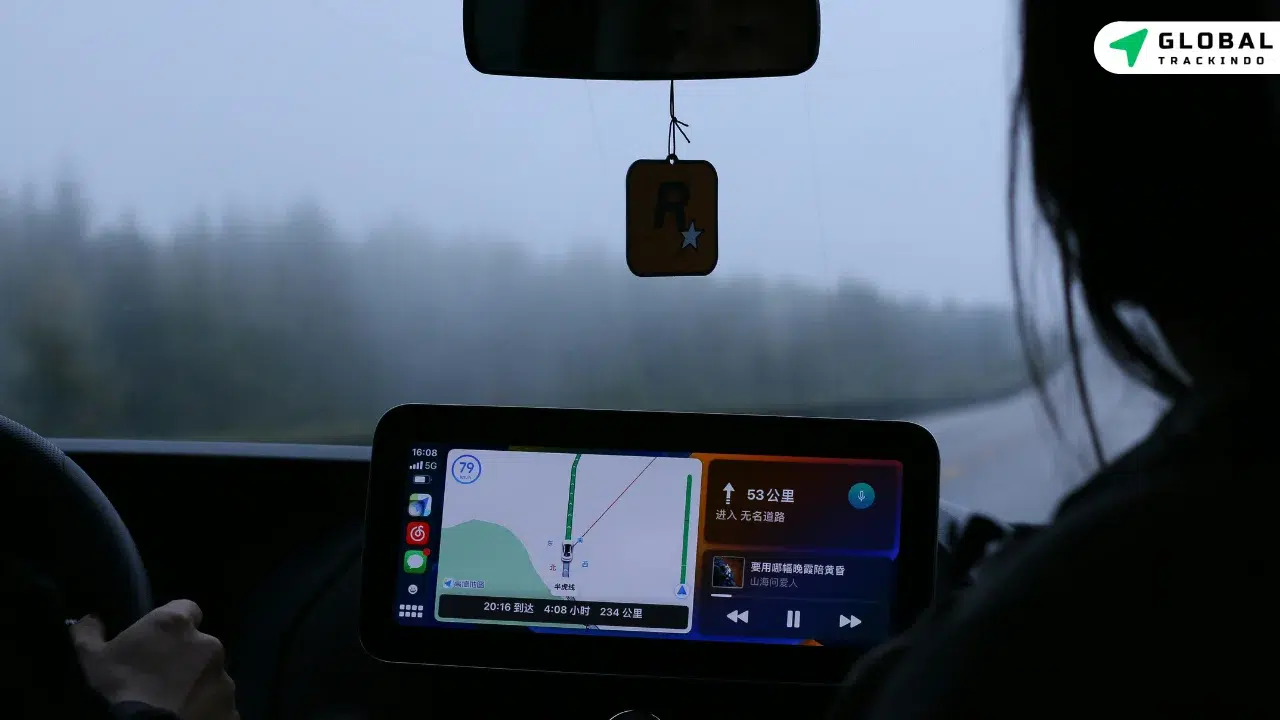 GPS Mobil Tanpa Kabel