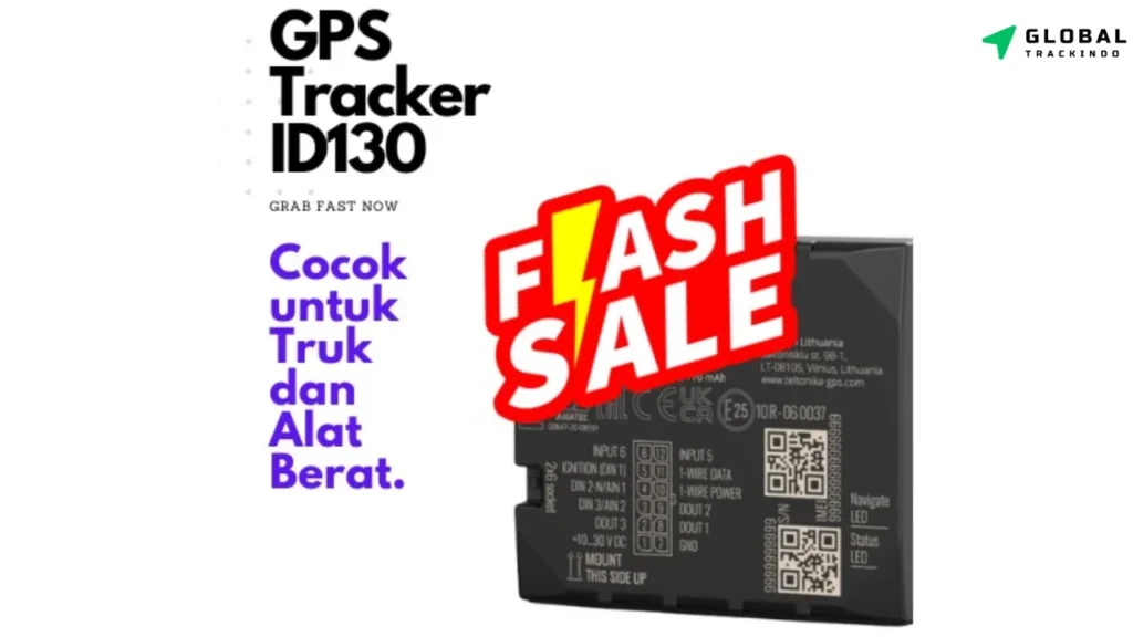 GPS ID130 Fleet Ideal untuk Truk Tambang dan Alat Berat | GlobalTrackindo harga GPS mobil anti maling